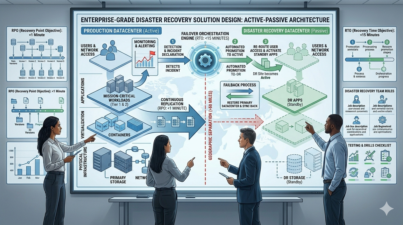 Designing a modern disaster recovery solution for your business