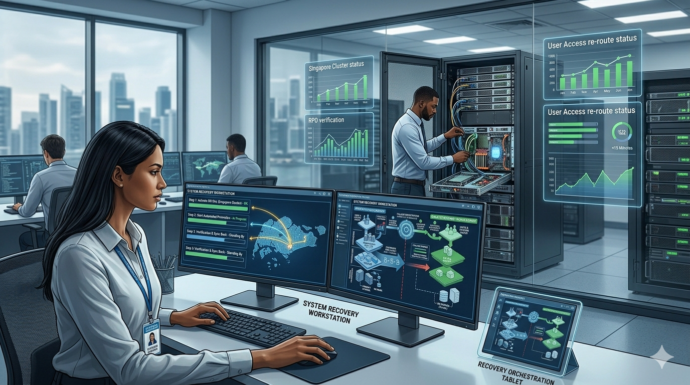 Building a smart disaster recovery solution with minimal tools